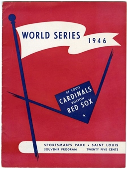 1946 Sportsmans Park World Series Program